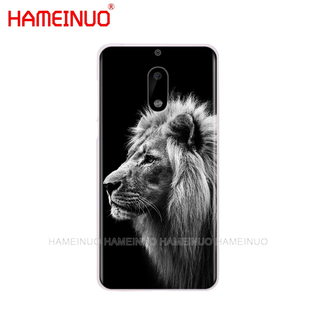 HAMEINUO чехол для телефона с изображением Льва и Тигра Nokia 9 8 7 6 5 3 Lumia 630 640 640XL
