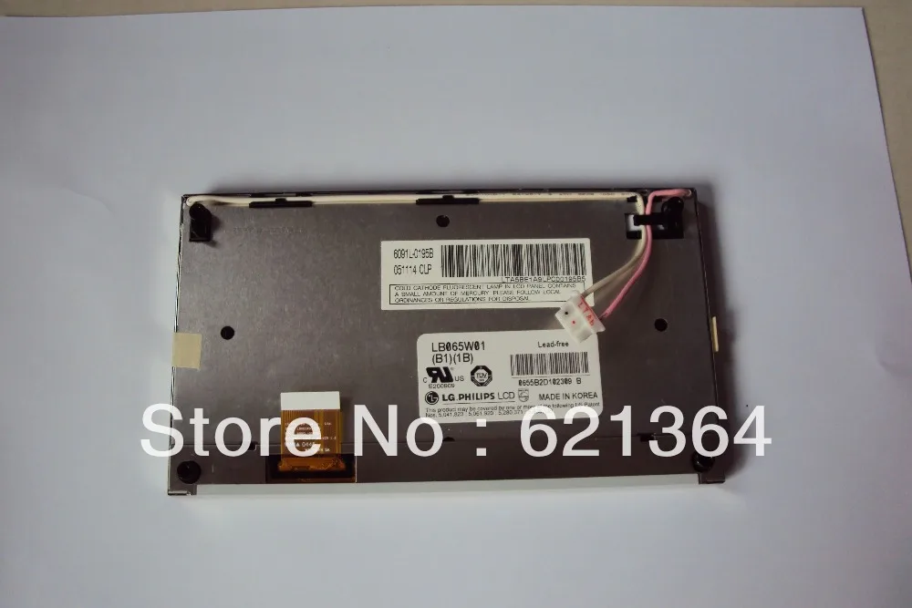 

LB065W01 professional lcd screen sales for industrial screen