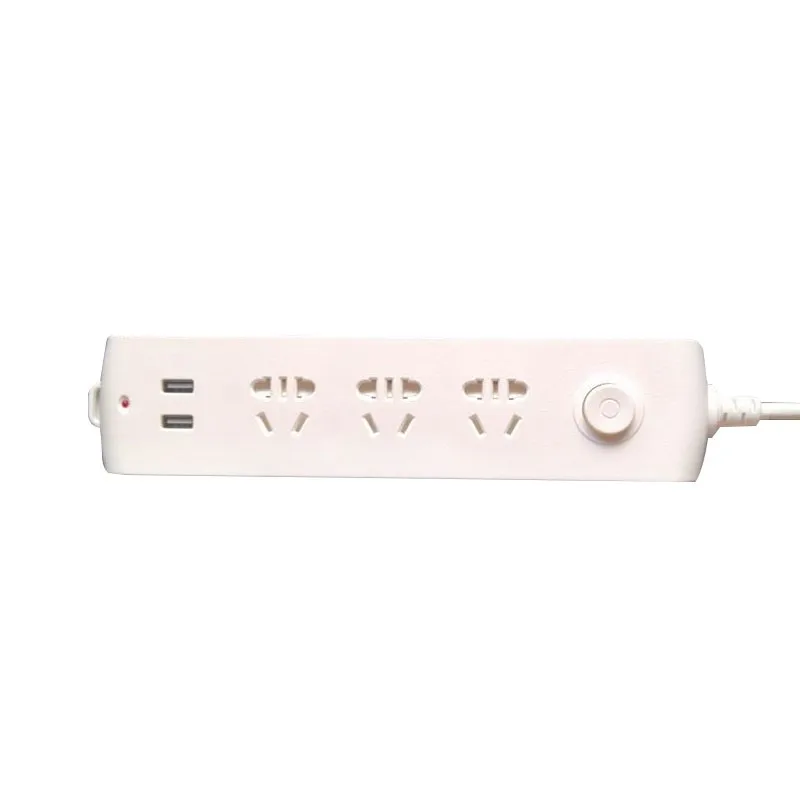 АС CN вилка удлинитель 3AC розетка с Multiprise зарядное гнездо USB шнур питания 1 8 м