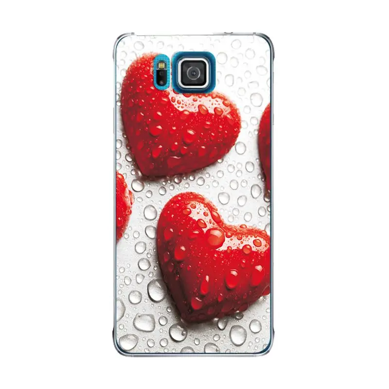 W60 Чехлы с сердечками для SM-G3508F, чехлы для samsung Galaxy Alpha G850 G8508 G8509V G850F G8508S, чехлы для телефонов - Цвет: W60