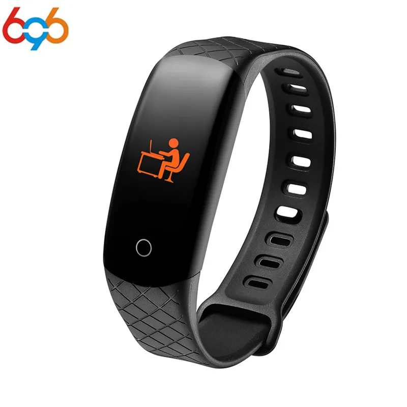 696 умный Браслет цветной экран кровяное давление фитнес трекер устройство