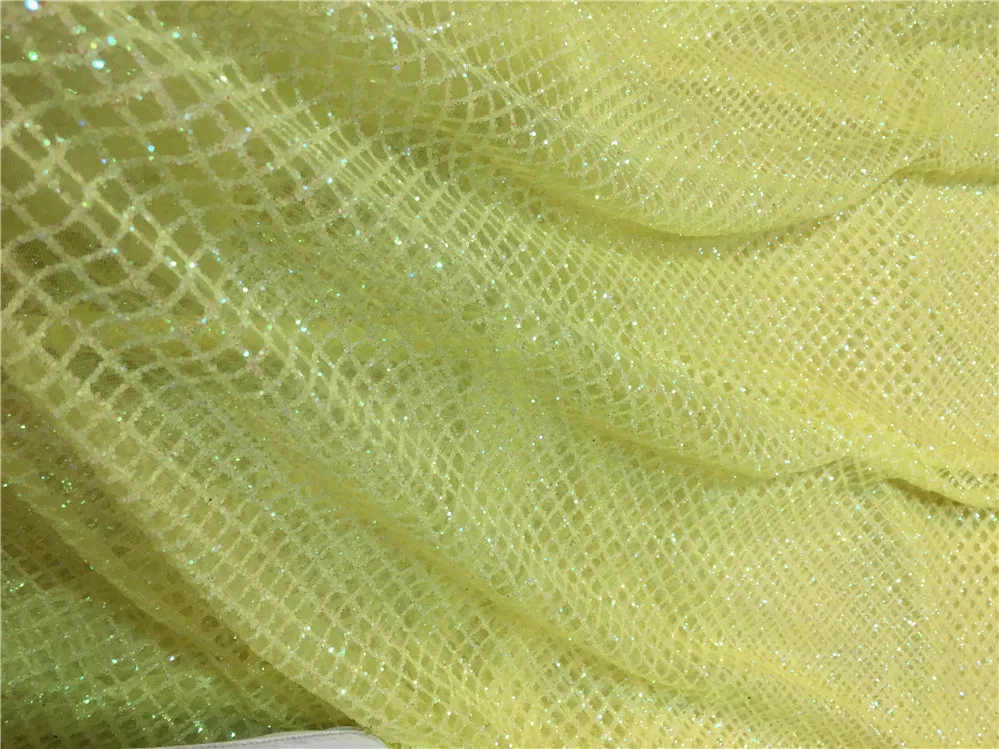 2017 African Glitter Sequins Mesh Fabric Shining Transparent Party Dress Clothes Cloth India Sari Sewing party dress JRB-20201 | Дом и сад