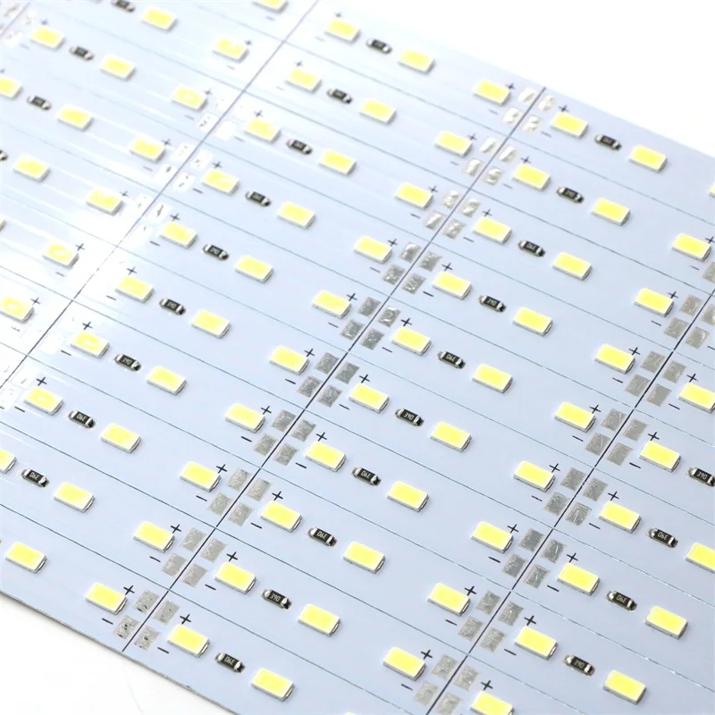 Светодиодная панель s 72 светодиода 5730 SMD 8 лампочек 12 В постоянного тока жесткий