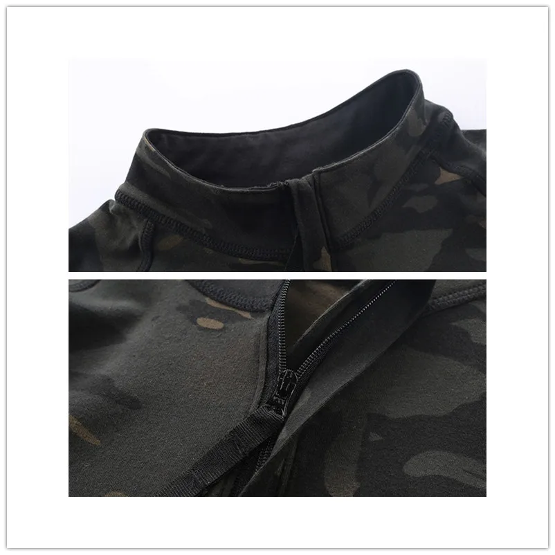 

US Army Tactical Military Uniform Airsoft Camouflage Combat-Proven Shirts Rapid Assault Short Sleeve Shirt Battle Strike