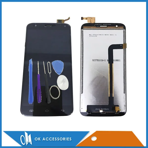 5 дюйма Для Doogee Y100 Plus Valencia 2 ЖК-дисплей + дигитайзер сенсорного экрана