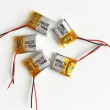 5 шт. 3,7 V 40mAh 401215 литий-полимерный lipo литий-ионный аккумулятор для MP3 MP4 MP5 DIY bluetooth гарнитура наушники