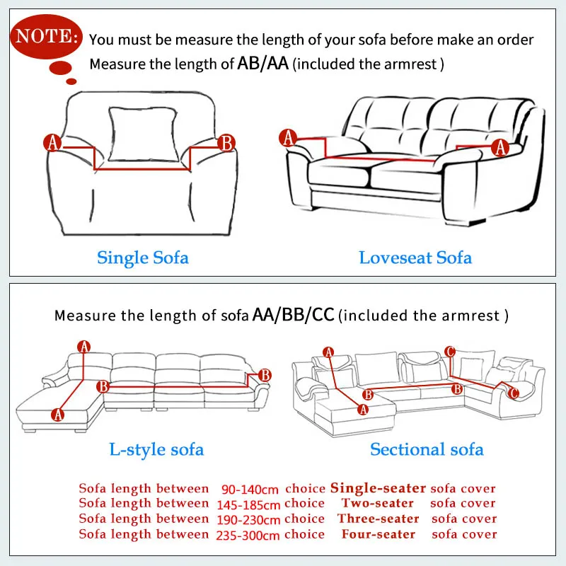 

Fashion New Plain Elastic Cotton Sofa Cover Full Cover All-inclusive European Universal Solid Sofa Covers Purple Gray Brown Red