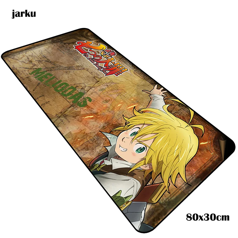 size 800x300x2mm Nanatsu no taizai коврик для мыши геймер мальчик подарок 800x300x2 мм notbook коврик для мыши игровой коврик для мыши персональный Коврик для мыши PC padmouse коврики - Цвет: size 800x300x2mm