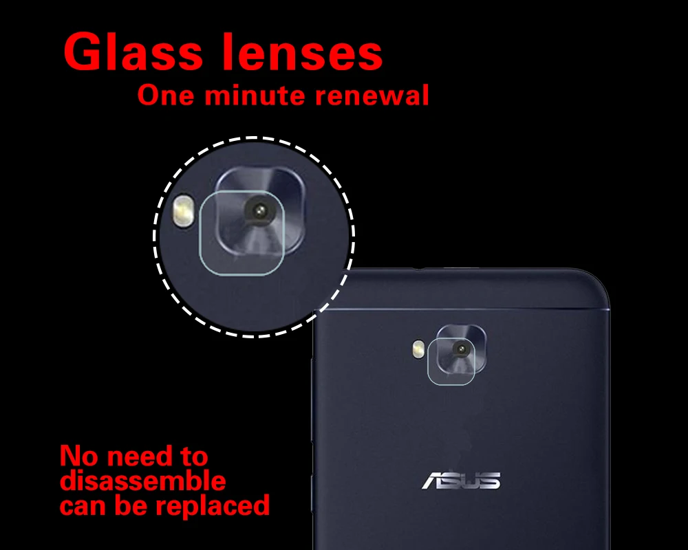 HD Задняя камера Объектив Закаленное стекло пленка для Asus ZenFone 4 Selfie ZD553KL задняя