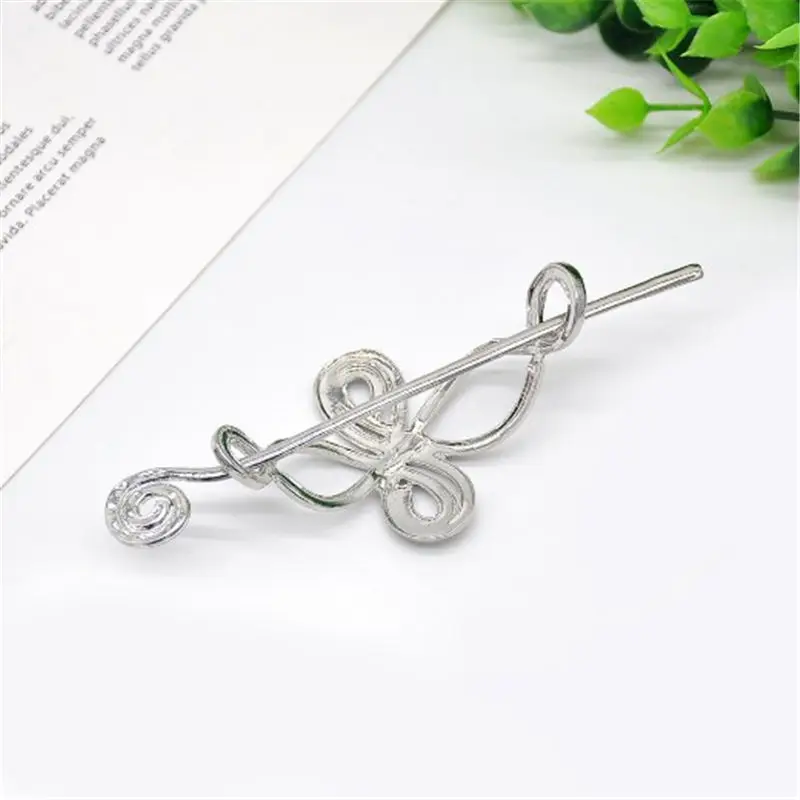 1 шт. новая мода Ретро стиль узелки сплав заколка для волос шпилька инструменты