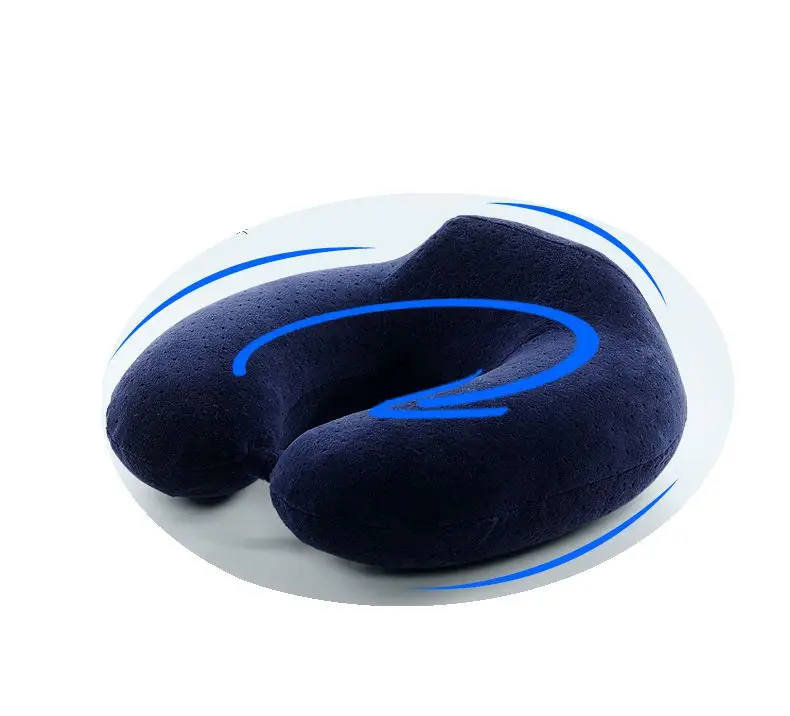 Memory Foam u образная дорожная подушка для шеи Подушка медицинского ухода самолет