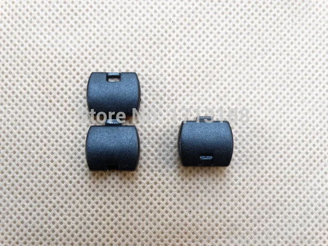 50 шт./лот черный пластиковый шнур с концами застежка молния фиксатор для