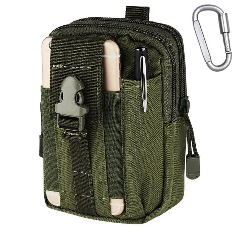 Olive Наружная тактическая поясная Сумка EDC Molle поясная сумка для безопасности тактическая Сумка Molle универсальная сумка для EDC гаджет поясная сумка - Цвет: Olive