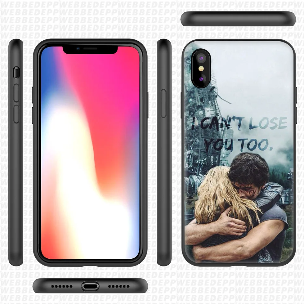 WEBBEDEPP The 100 Tv Shows Soft Silicone Case for iPhone 11 Pro Xr Xs Max X or 10 8 7 6 6S Plus 5 5S SE |