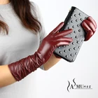 Перчатки женские из овечьей кожи, Осень-зима