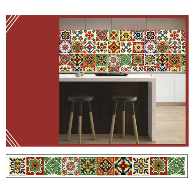 3D наклейки на имитацию плитки европейские декоративные плитку Новые Креативные