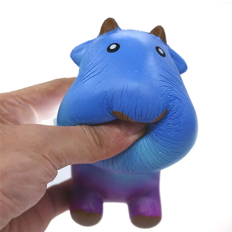 Squishies милые медленно корова подъем фрукты ароматного игрушка для снятия стресса