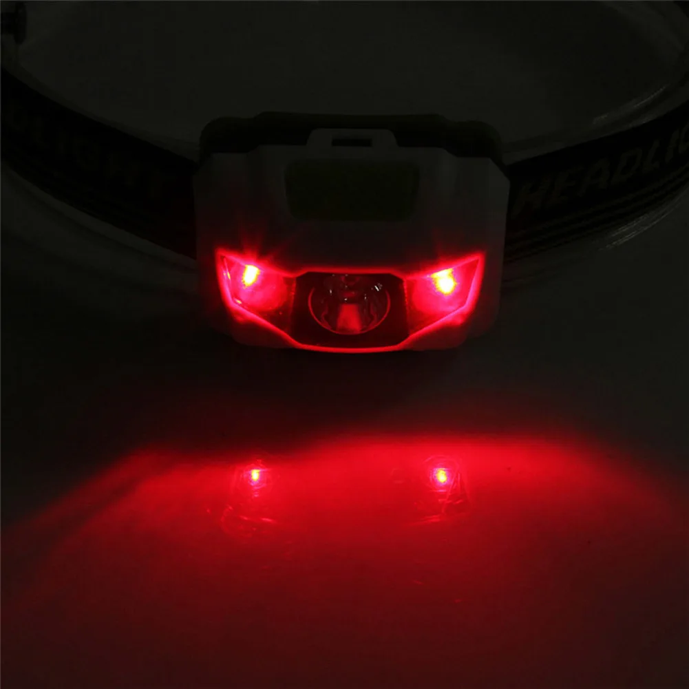 Новый супер яркий пластиковый 600LM Мини Супер яркая фара R3 + 2LED 4 режима налобный
