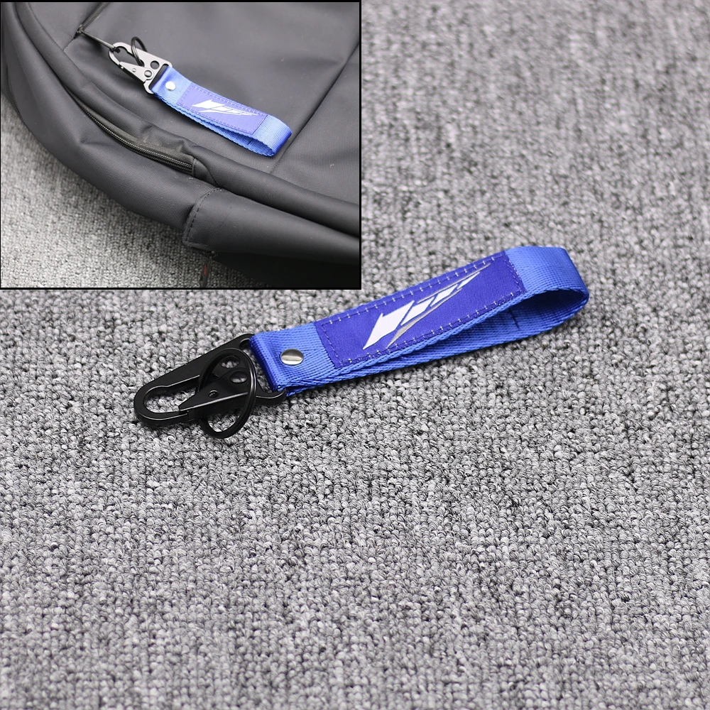 Брелок для ключей с вышивкой мотоцикла брелок Yamaha YZF R1 R6 R3 R25 R15 R7 1000 600 750 |