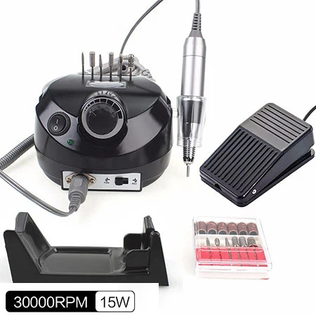 30000 RPM 15W Мощный 210 35000 об/мин маникюрный аппарат для маникюра, педикюрный набор, электрический мощный инструмент для росписи ногтей, модель наконечника, пилка для ногтей - Цвет: 30000 RPM 15W