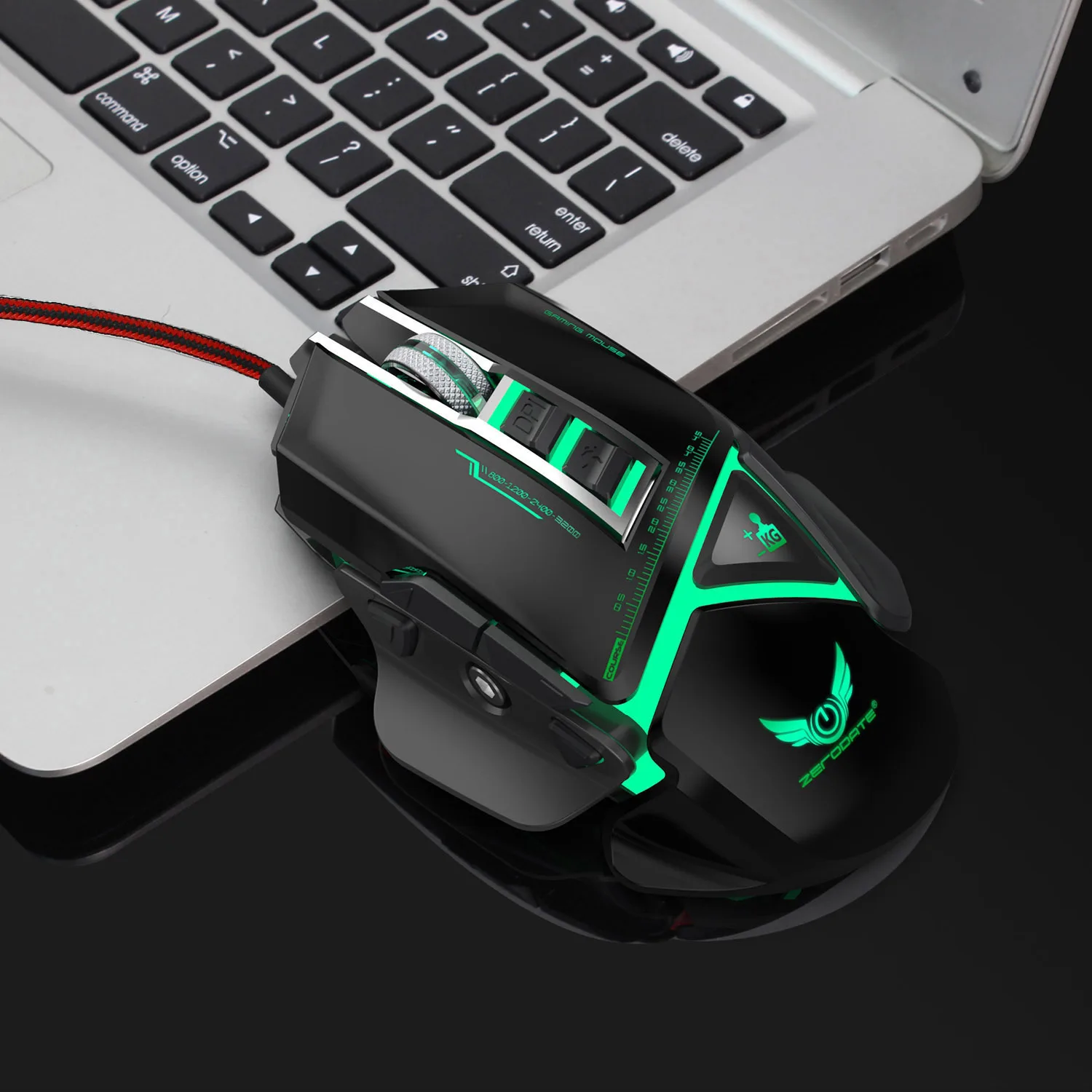 Профессиональная игровая мышь, 11 кнопок, USB Проводная оптическая игровая мышь, 3200 dpi, игровая Макросъемка, мышь для ПК, ноутбука, игровые мыши