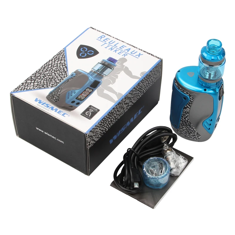 Оригинальный комплект Wismec Reuleaux Tinker с баком для колонны 6 5 мл 300 Вт электронная