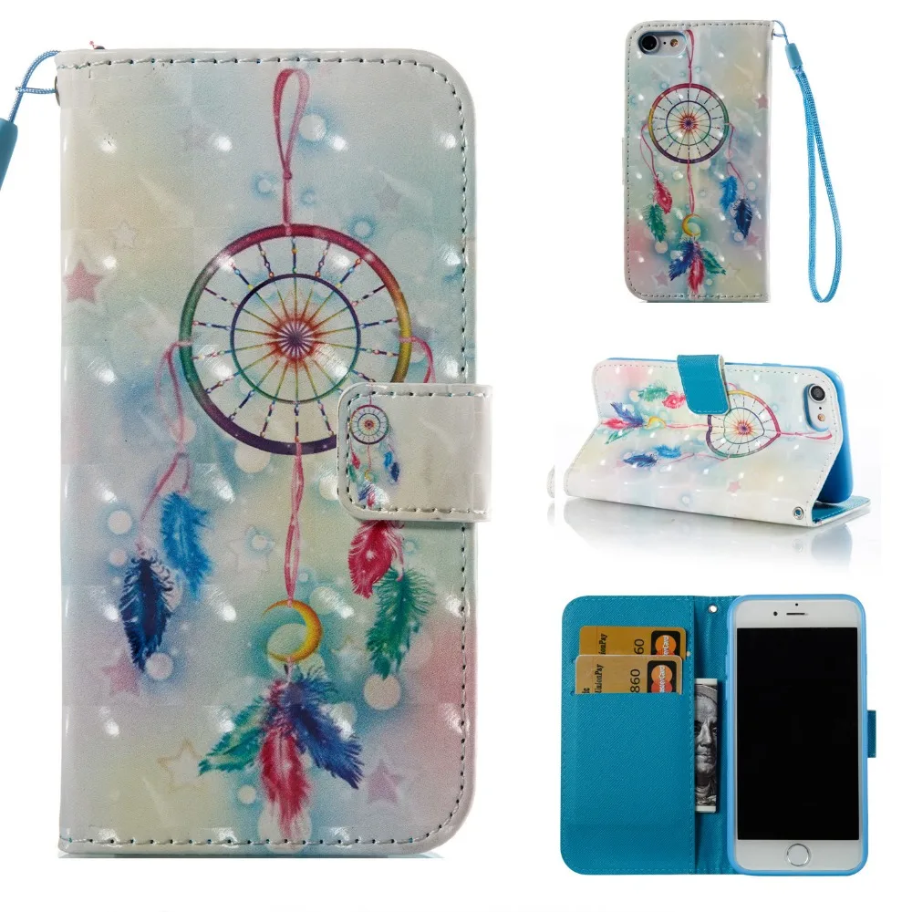 Блестящий чехол бумажник для iPhone 7 8 Plus Plus|phone cases|for iphonecase for phone |
