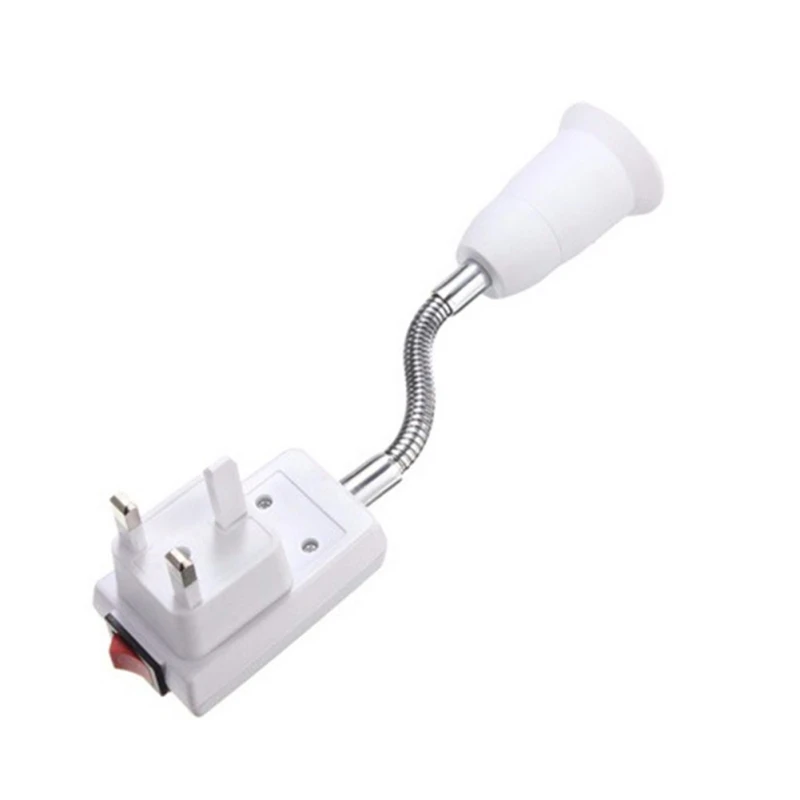 UK Plug-50cm Универсальный гибочный преобразователь для студийного освещения, светодиодный преобразователь лампочек, патрон для лампочки - Цвет: UK Plug-50cm