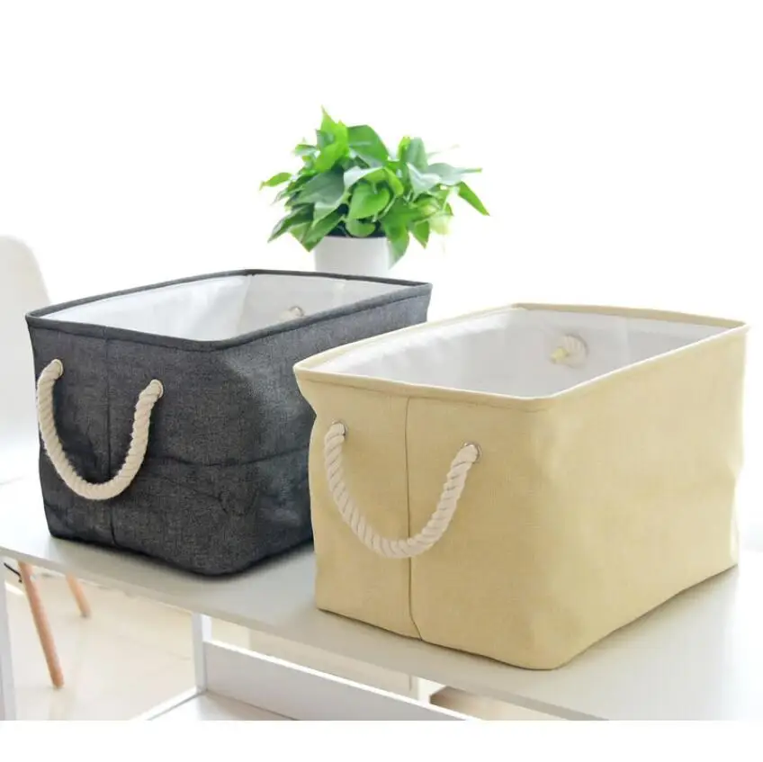 Новая Большая утолщенная корзина для белья EVA складные корзины хранения одежды