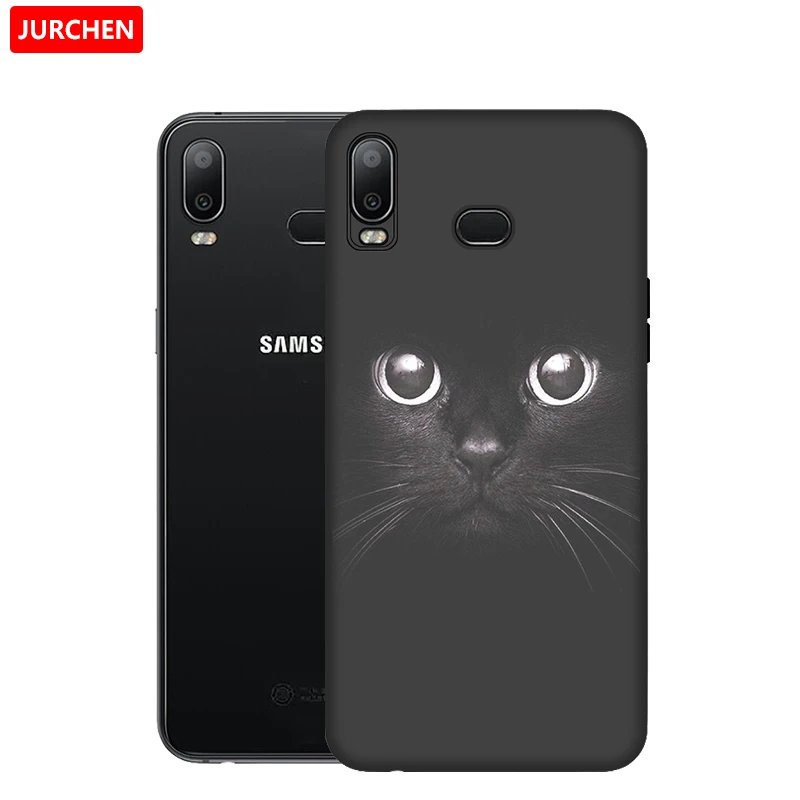 Чехол JURCHEN для телефона Samsung Galaxy A6s чехол 5 99 дюйма мультяшный Мягкий силиконовый