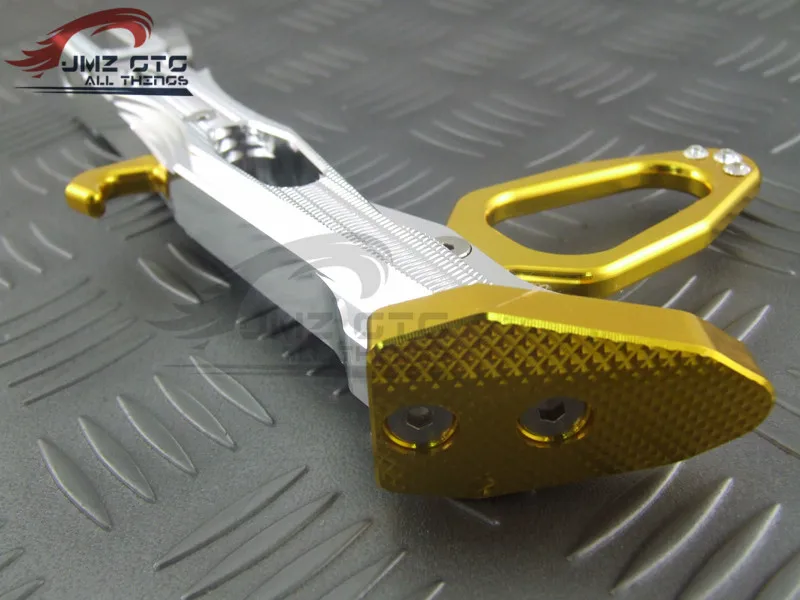 CNC алюминиевая мотоциклетная боковая подставка пластина подножка расширение колодки увеличитель для HONDA GROM MSX125