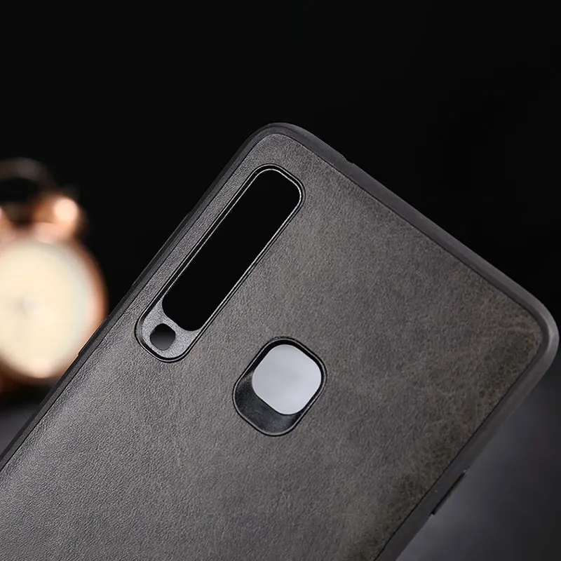 Чехол для Samsung Galaxy A9 2018 A920F роскошный кожаный чехол в винтажном стиле чехлы
