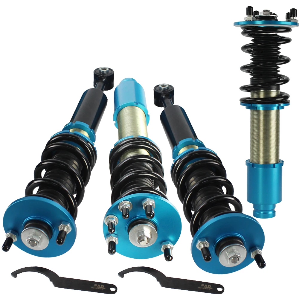 Регулируемая высота полный набор комплект Coilover весной катушки ударов гаситель