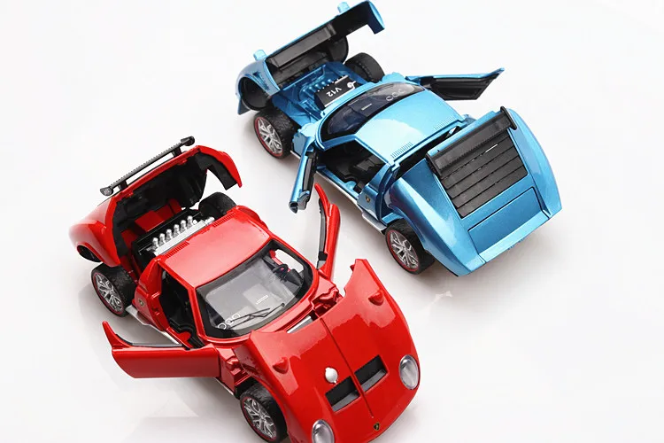 Автомобиль Lamborghinis 1:32 из сплава модель спортивного автомобиля MIURA металлическая