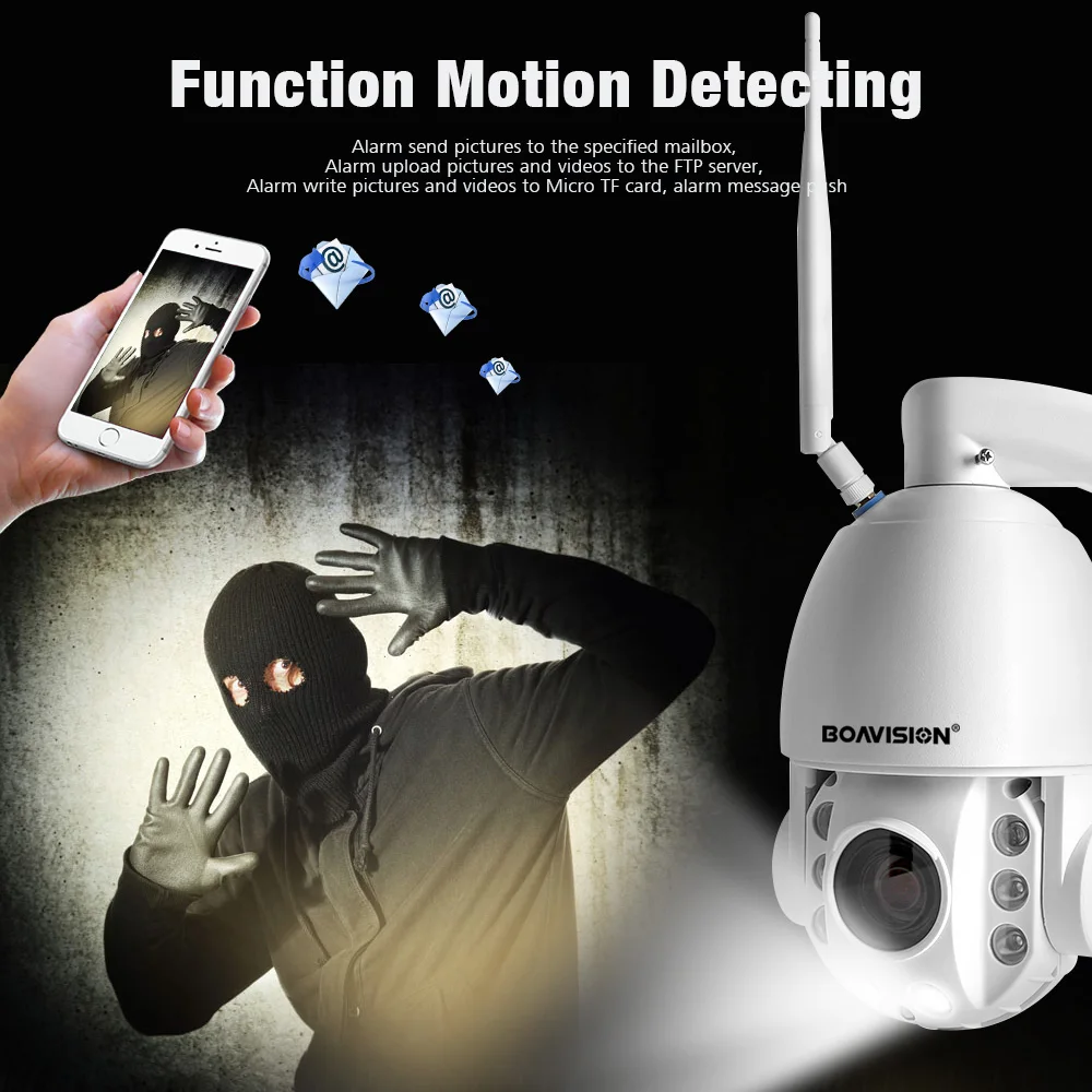 20X зум 1080P 5MP Wifi PTZ IP Камера открытый 2 Way Аудио Водонепроницаемый IP66 полный Цвет Ночное Видение безопасности CCTV Камера P2P для Iphone и Ipad