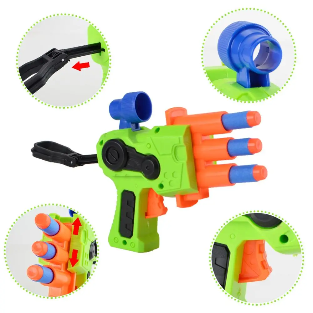 Elite Strongarm Blaster EVA мягкий пулевой пистолет для детей | Игрушки и хобби