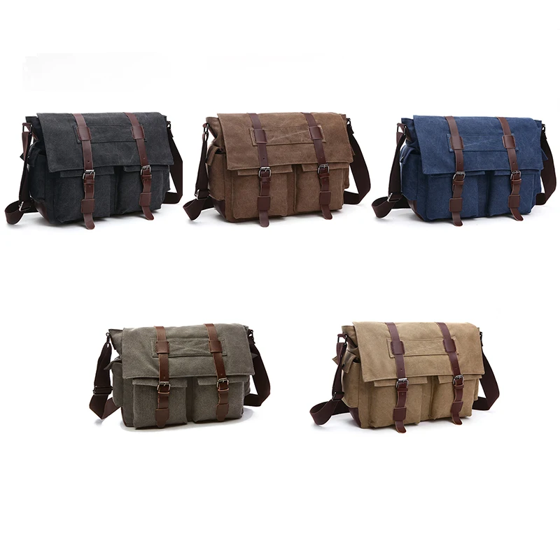 SNAP TOUR 2019 Canvas Messenger Bag For Men Fashion Big Space Business Shoulder Man Laptop Satchels |