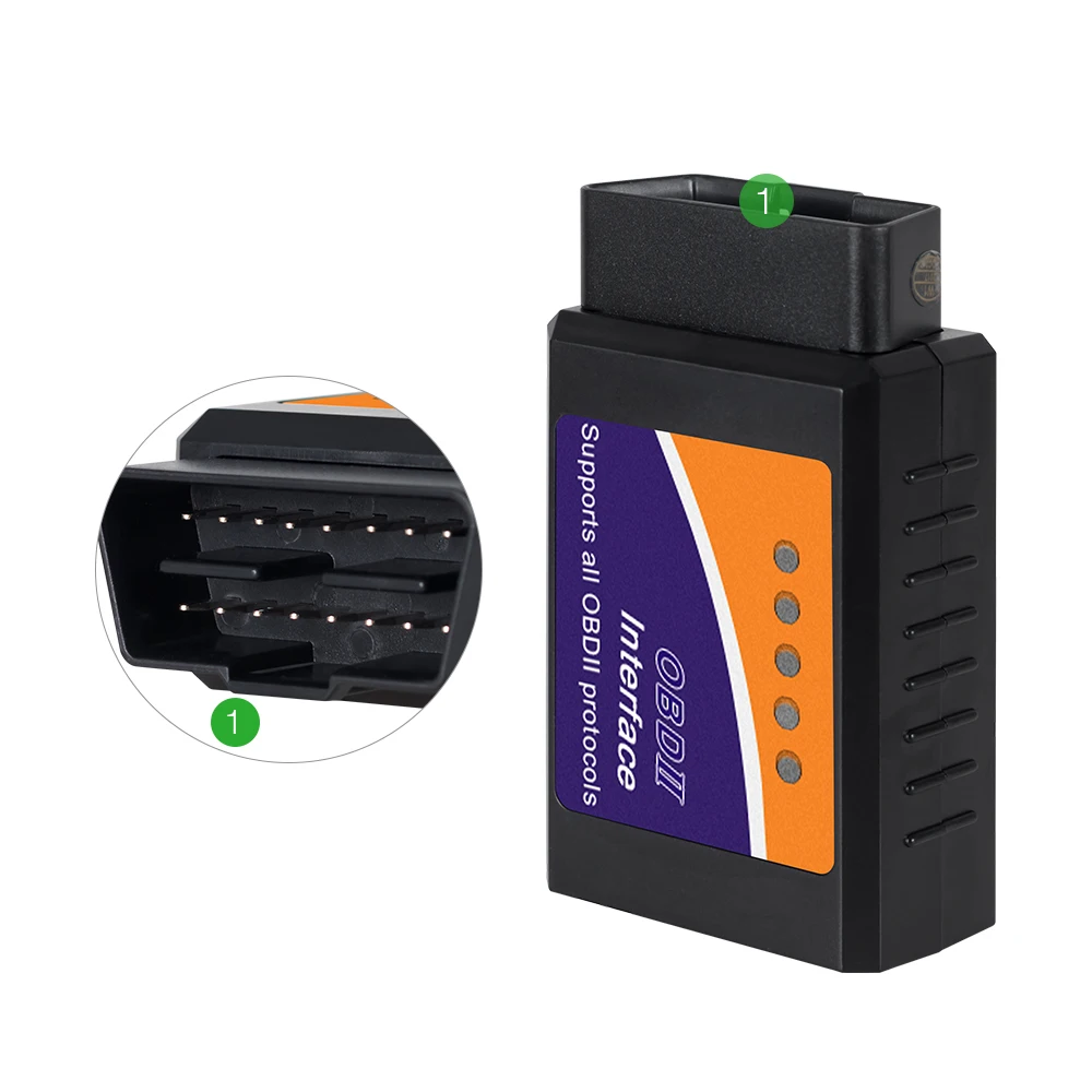 Автомобильный диагностический прибор elm327 V1.5 bluetooth OBD2 ELM 2020 V2.1 Wi Fi USB работает на