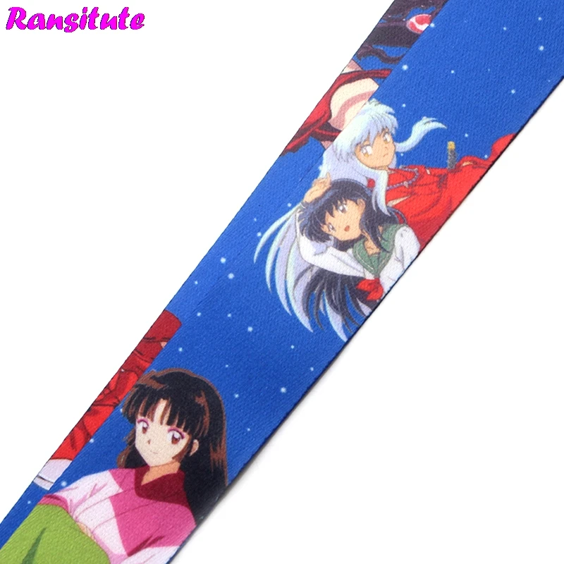 Ransitute R338 аниме шейный ремешок Ключ ID карты ТРЕНАЖЕРНЫЙ зал мобильный телефон с