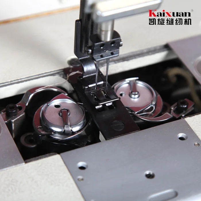 KX8420 3 фиксированная игловая планка Двойная игла швейная машина|double needle