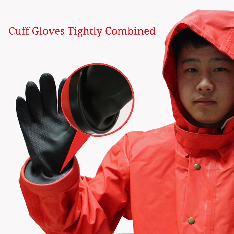 CK Tech. Легкий полузакрытый костюм химзащиты антивирусный антижидкий аммиак