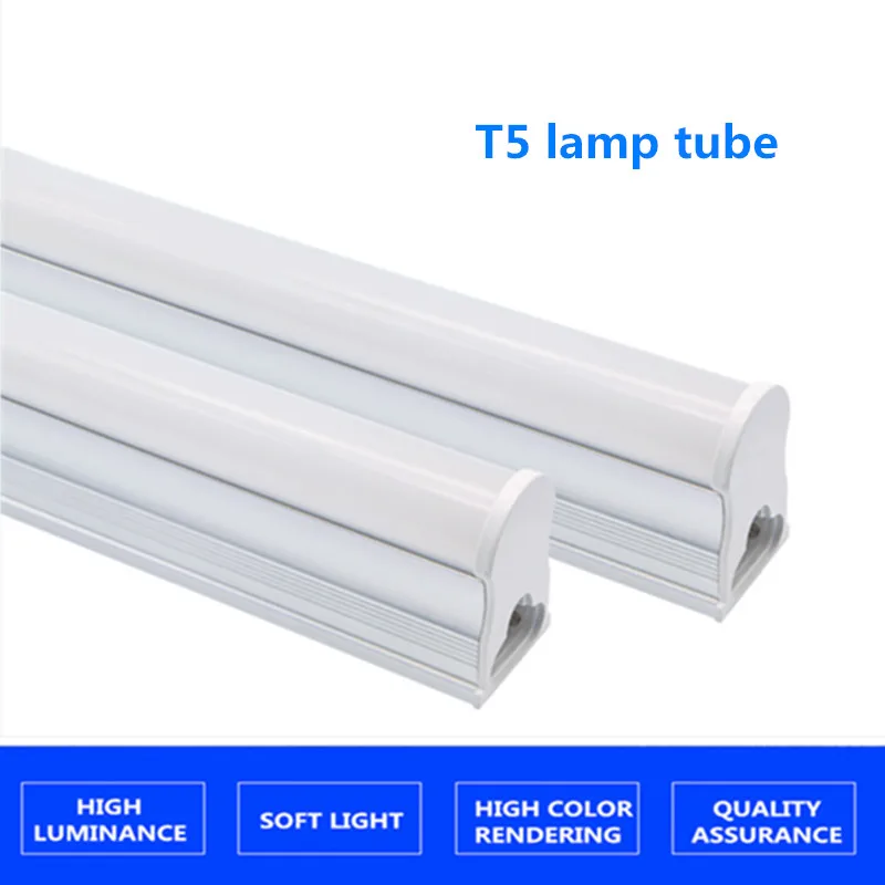 LED Tube T5 Lamp 220V 230V 240V PVC Plastic Fluorescent Light Tube 30cm 60cm 6W 12W LED Wall Lamp Warm Cold White