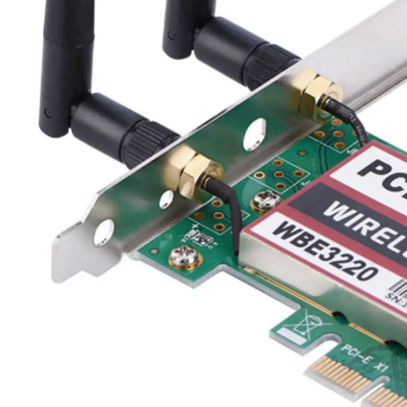 Двухдиапазонный адаптер Pci-E 2 4 ГГц/5G 300 Мбит/с Wi-Fi Wlan беспроводная точка доступа