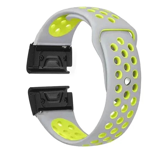 Спортивный ремешок для часов Garmin Fenix 5X /5XPlus/6X/3 HR/D2 Bravo смарт силиконовый браслет 26