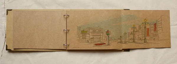 Пустой лист книги кафе меню крафт бумага ручная роспись творческий DIY Фотоальбом