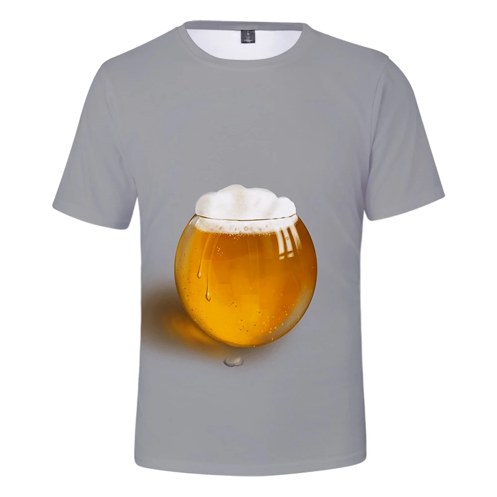 Крутая Летняя мужская одежда 2019 брендовая футболка с короткими рукавами и 3d