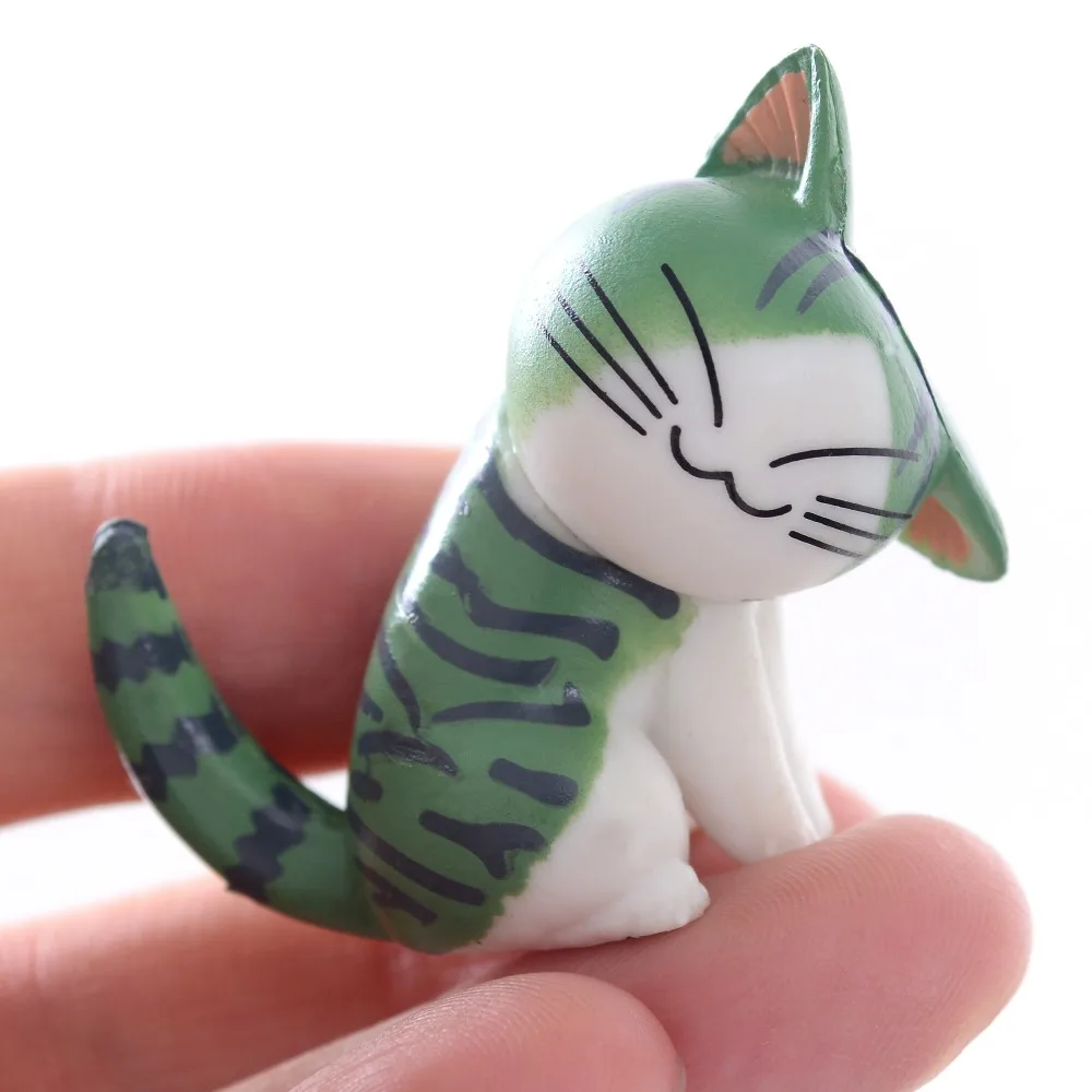 5 милых стилей! 9 шт. Мультяшные мини кошки для мальчиков детская коллекция милый