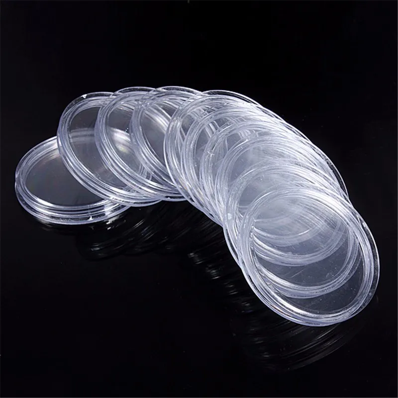 Капсулы для монет Lighthouse в 10 коробках все доступные размеры пластиковый