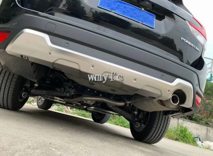 Для Subaru Forester SK из нержавеющей стали передний и задний бампер Противоскользящий протектор Защитная панель отделка автомобильный стиль