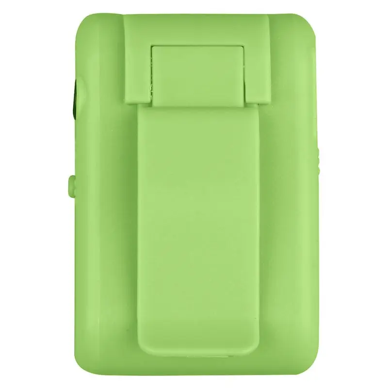 Green Мини Зеркало Клип USB цифровой Mp3 музыкальный плеер Поддержка 8 Гб SD TF карта зеленый#8 - Цвет: Green
